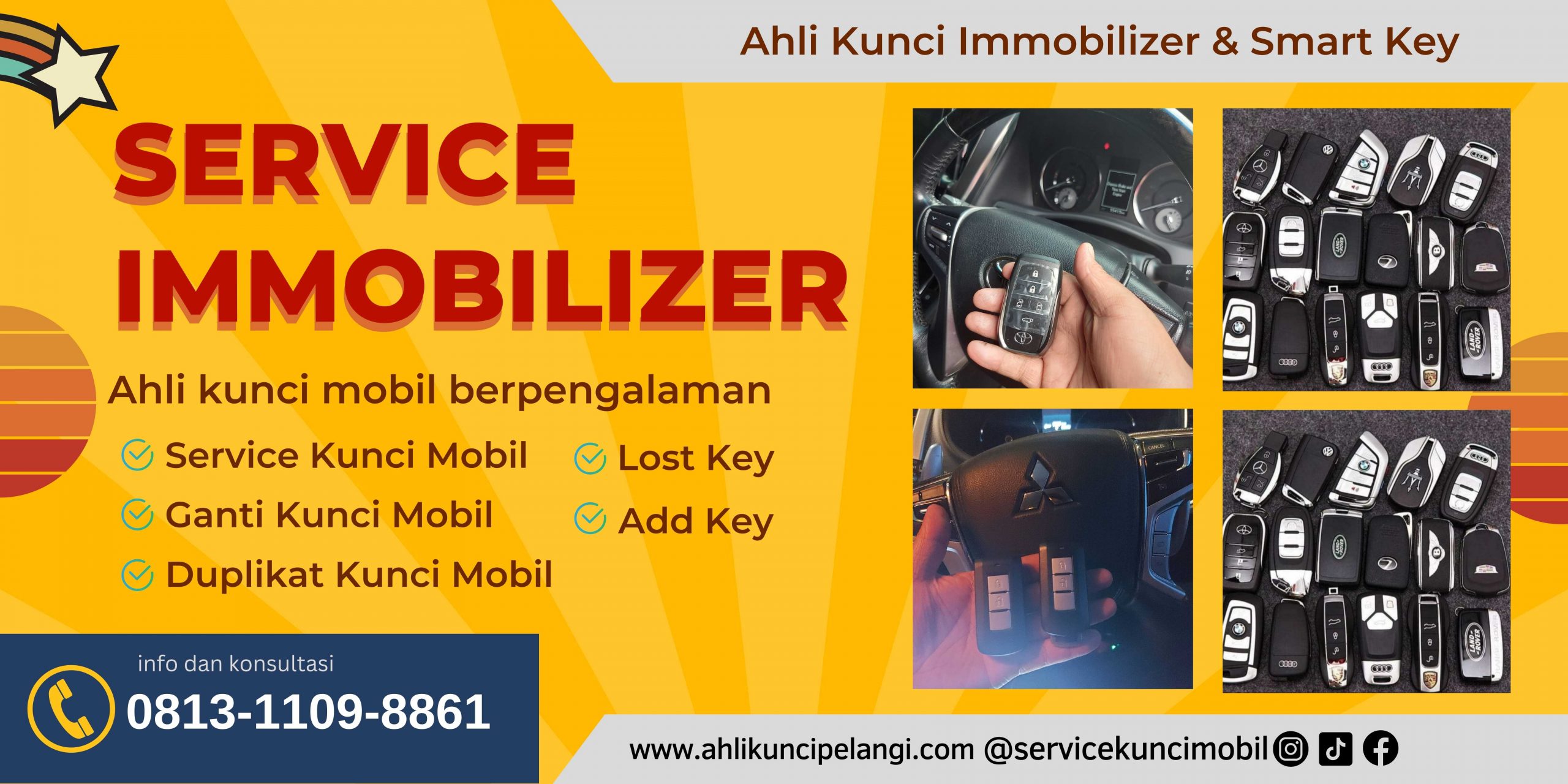 Service Immobilizer di Tangerang dan Sekitarnya